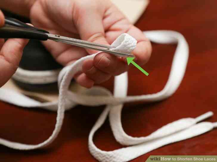 Image intitulée Raccourcir Lacets de Chaussures de l